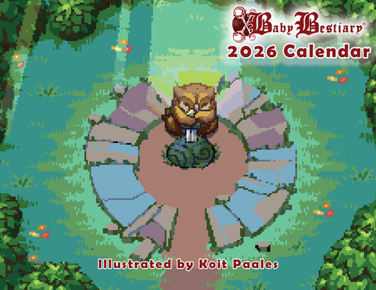 Baby Bestiary Calendar (2025, 2026)