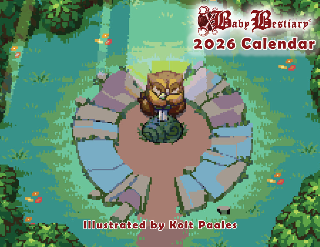 Baby Bestiary Calendar (2025, 2026)