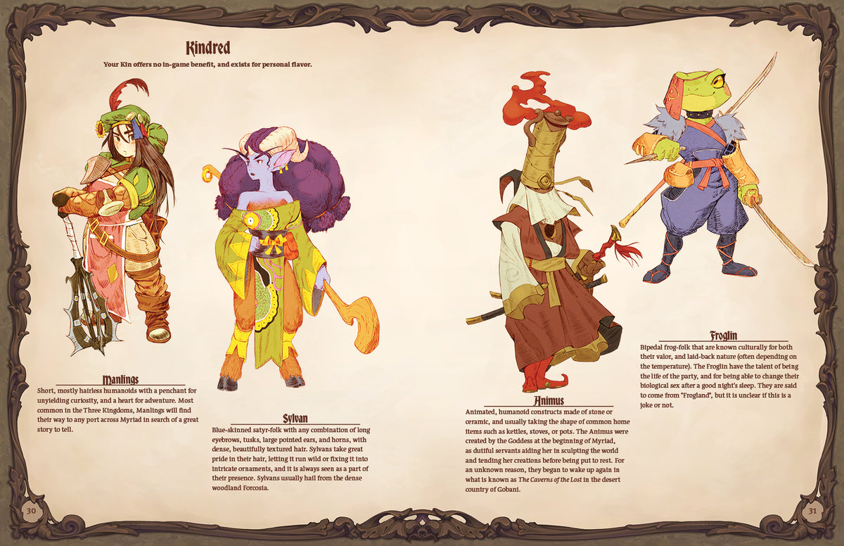 Tales From Myriad: Corebook: Limited Edition