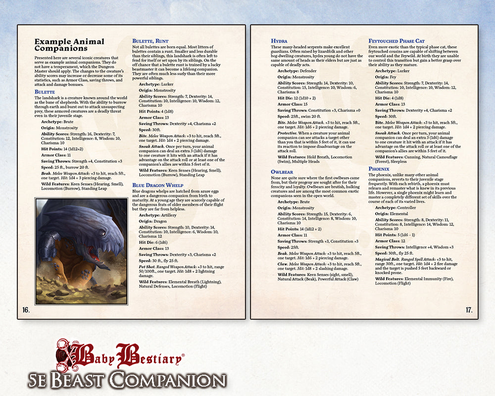 Beast Companion Guide (5e)