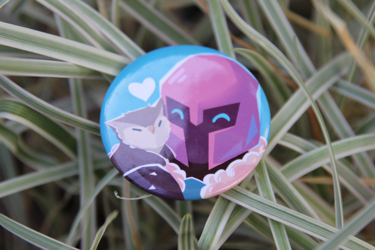 Hyper Light Owlbear Button 4-Pack